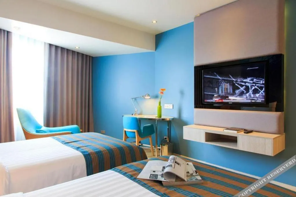 Bed in Grand Scenaria Hotel