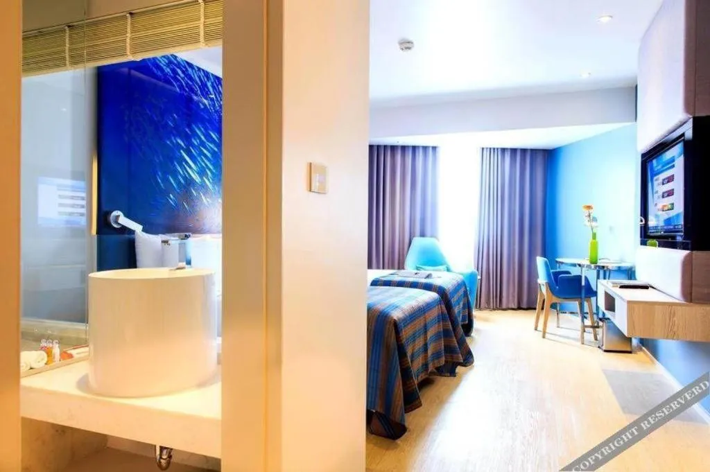 Bed in Grand Scenaria Hotel