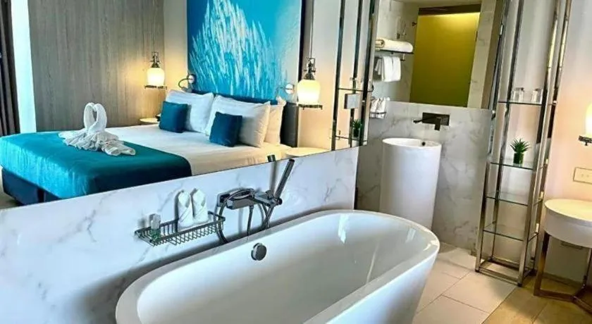 Bed in Grand Scenaria Hotel