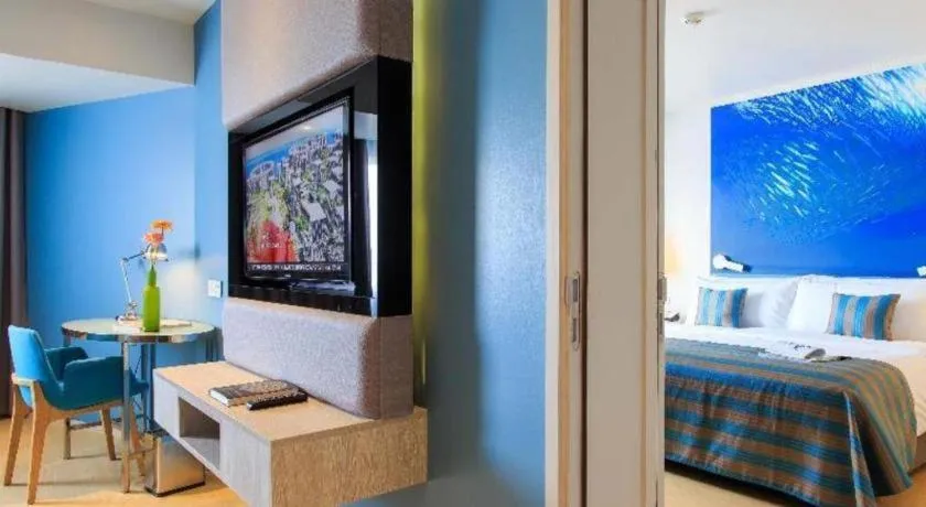 Bed in Grand Scenaria Hotel