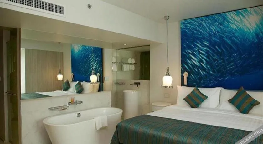 Bed in Grand Scenaria Hotel