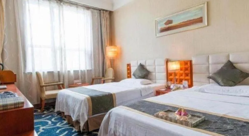 Bed in Pingdingshan Feixing Crowne Plaza Hotel