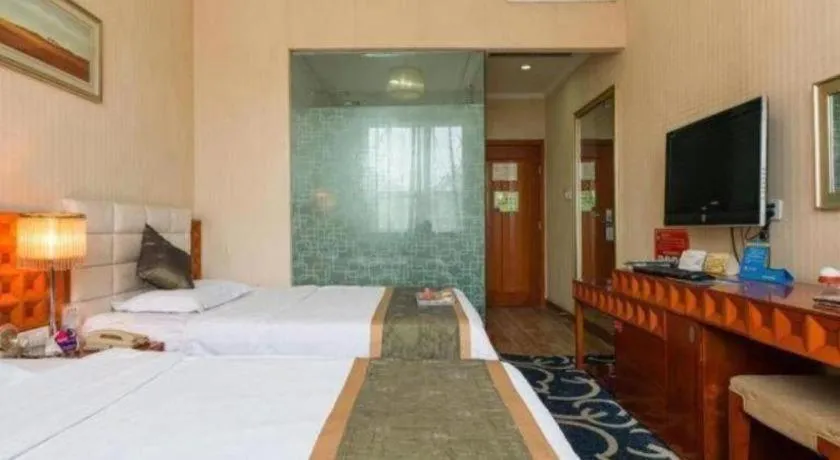 Bed in Pingdingshan Feixing Crowne Plaza Hotel