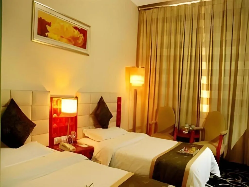 Bed in Pingdingshan Feixing Crowne Plaza Hotel