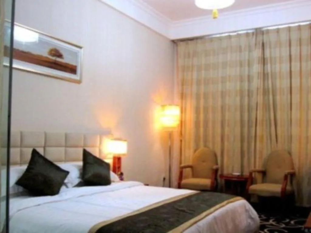 Bed in Pingdingshan Feixing Crowne Plaza Hotel