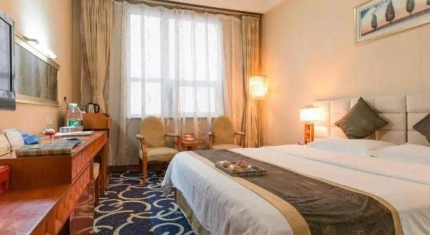 Bed in Pingdingshan Feixing Crowne Plaza Hotel