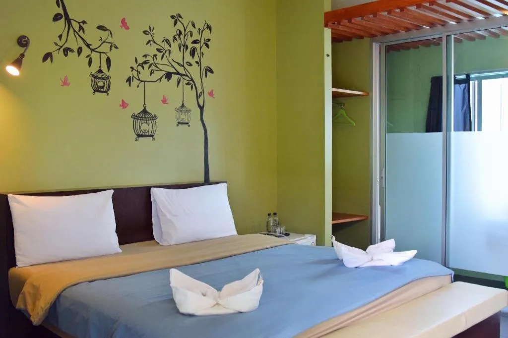 Bed in Z2 Boutique Hotel