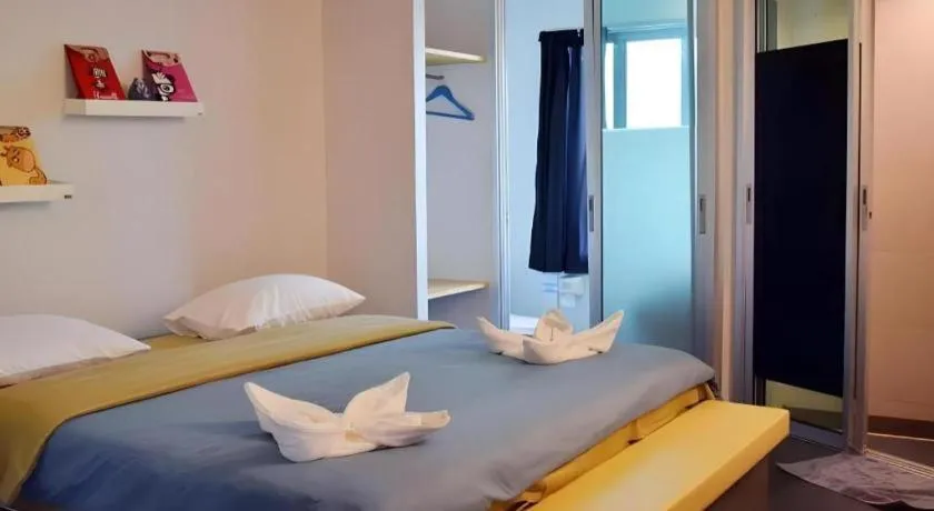 Bed in Z2 Boutique Hotel