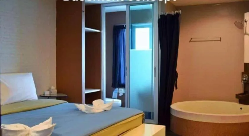 Bed in Z2 Boutique Hotel