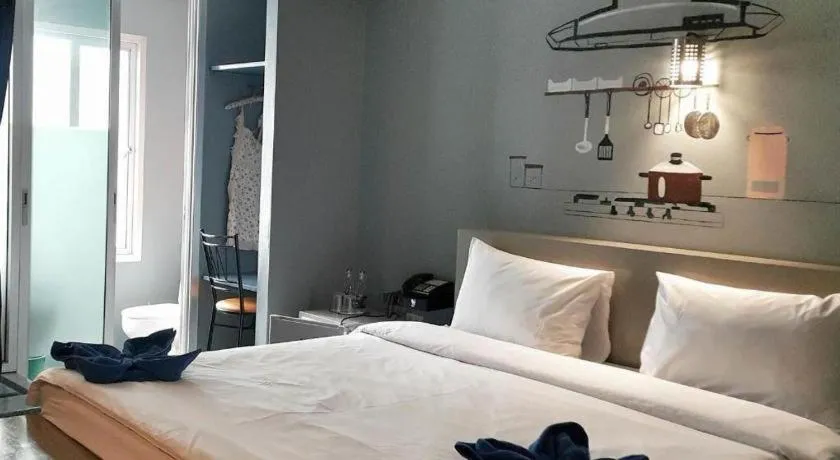 Bed in Z2 Boutique Hotel