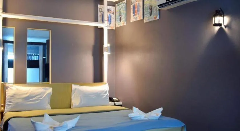 Bed in Z2 Boutique Hotel