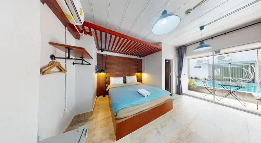 Bed in Z2 Boutique Hotel