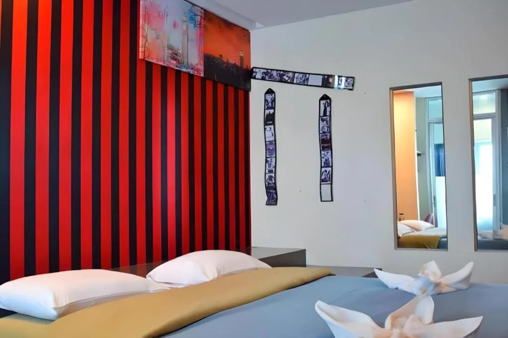 Bed in Z2 Boutique Hotel