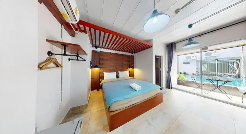 Bed in Z2 Boutique Hotel