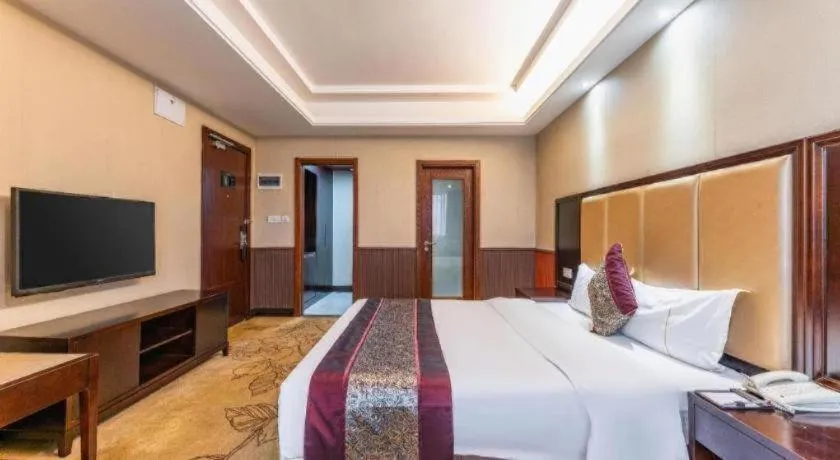 Bed in Wuhan Yamao Hengsheng Hotel