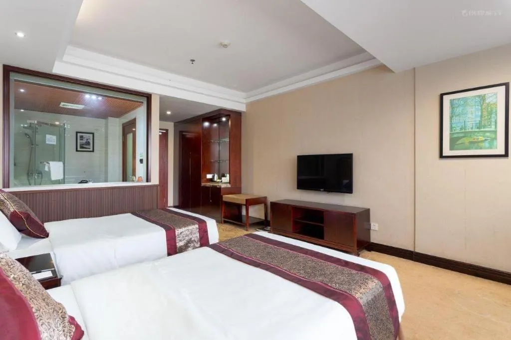 Bed in Wuhan Yamao Hengsheng Hotel