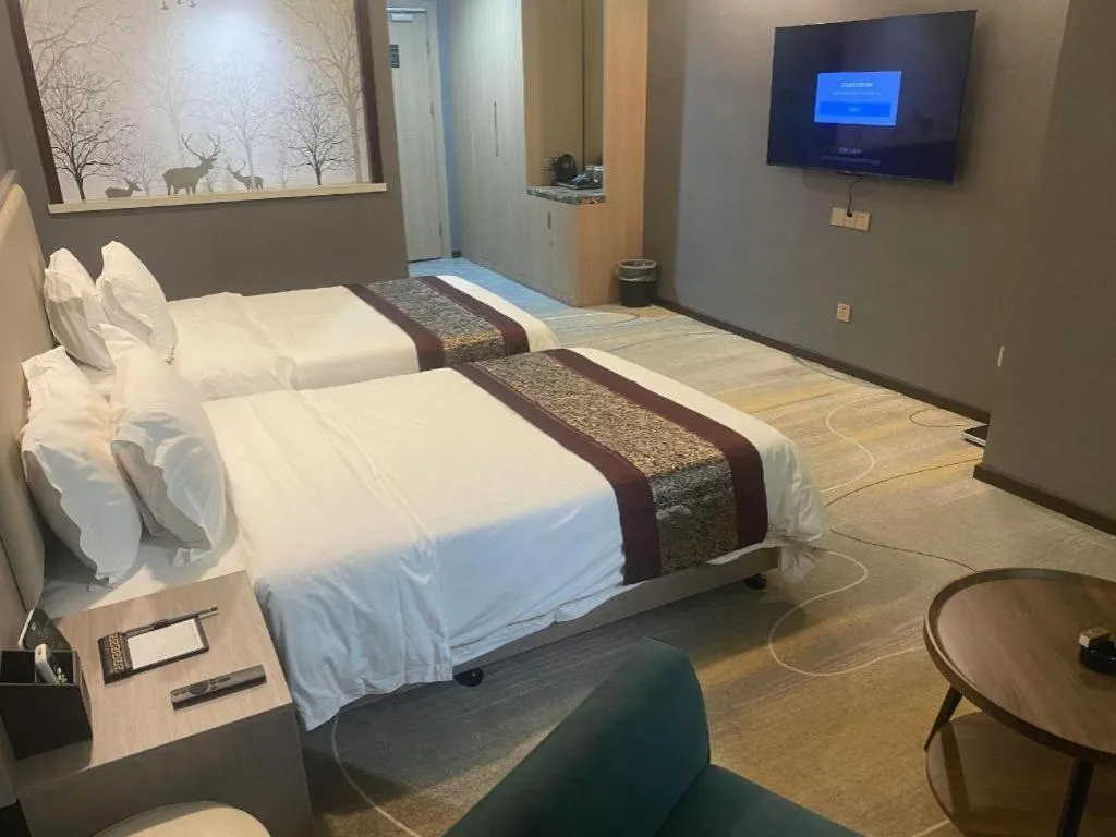 Bed in Wuhan Yamao Hengsheng Hotel