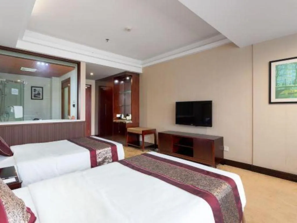 Bed in Wuhan Yamao Hengsheng Hotel