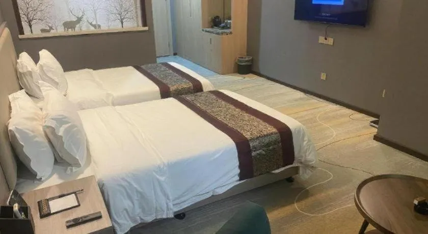 Bed in Wuhan Yamao Hengsheng Hotel