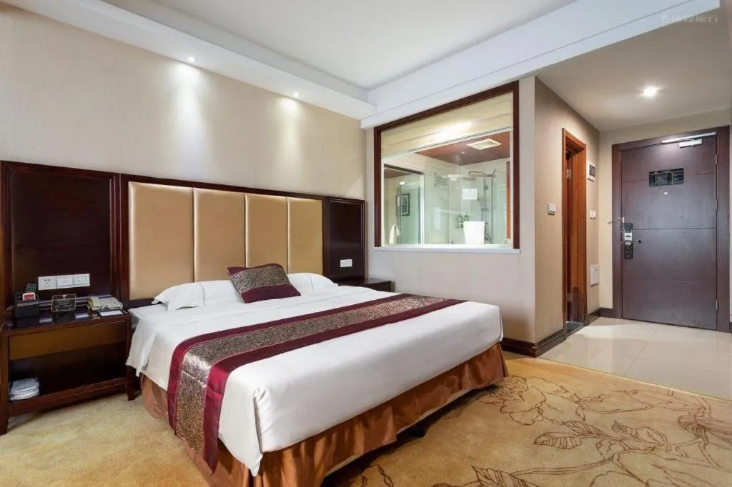 Bed in Wuhan Yamao Hengsheng Hotel