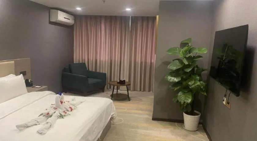 Bed in Wuhan Yamao Hengsheng Hotel