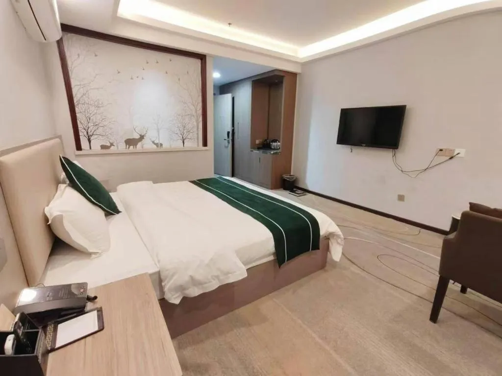 Bed in Wuhan Yamao Hengsheng Hotel