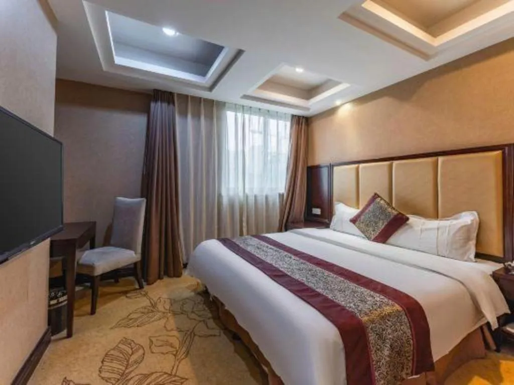 Bed in Wuhan Yamao Hengsheng Hotel