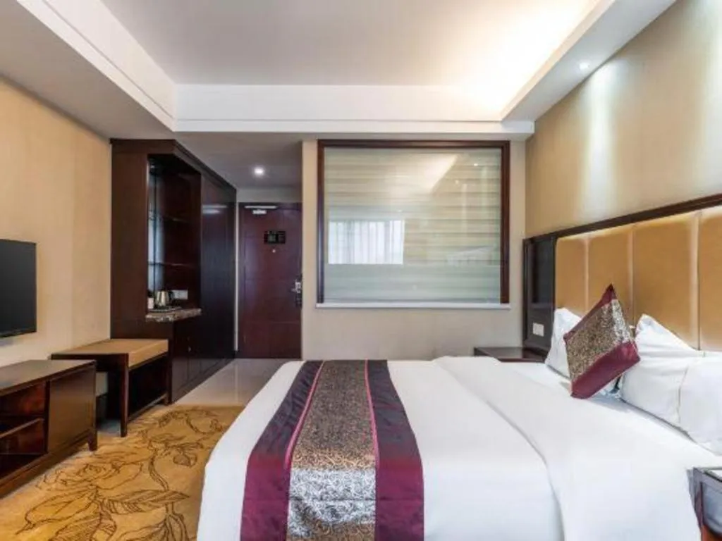Bed in Wuhan Yamao Hengsheng Hotel