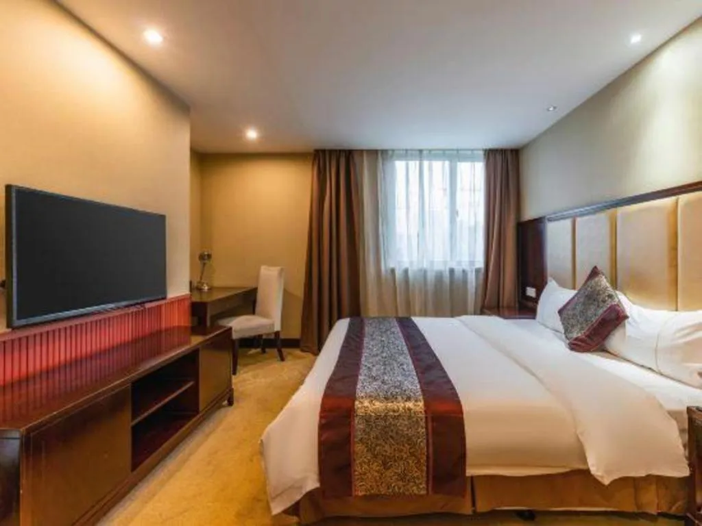 Bed in Wuhan Yamao Hengsheng Hotel