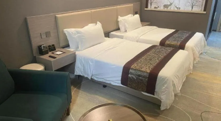 Bed in Wuhan Yamao Hengsheng Hotel