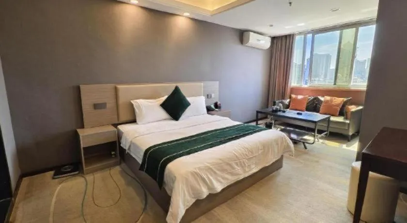 Bed in Wuhan Yamao Hengsheng Hotel