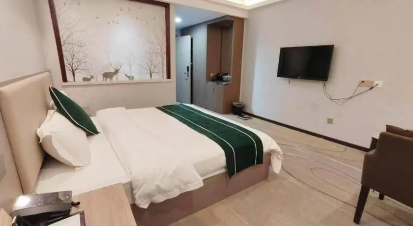 Bed in Wuhan Yamao Hengsheng Hotel