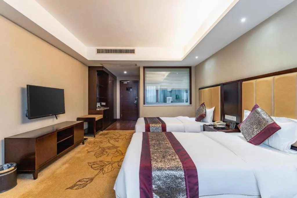 Bed in Wuhan Yamao Hengsheng Hotel