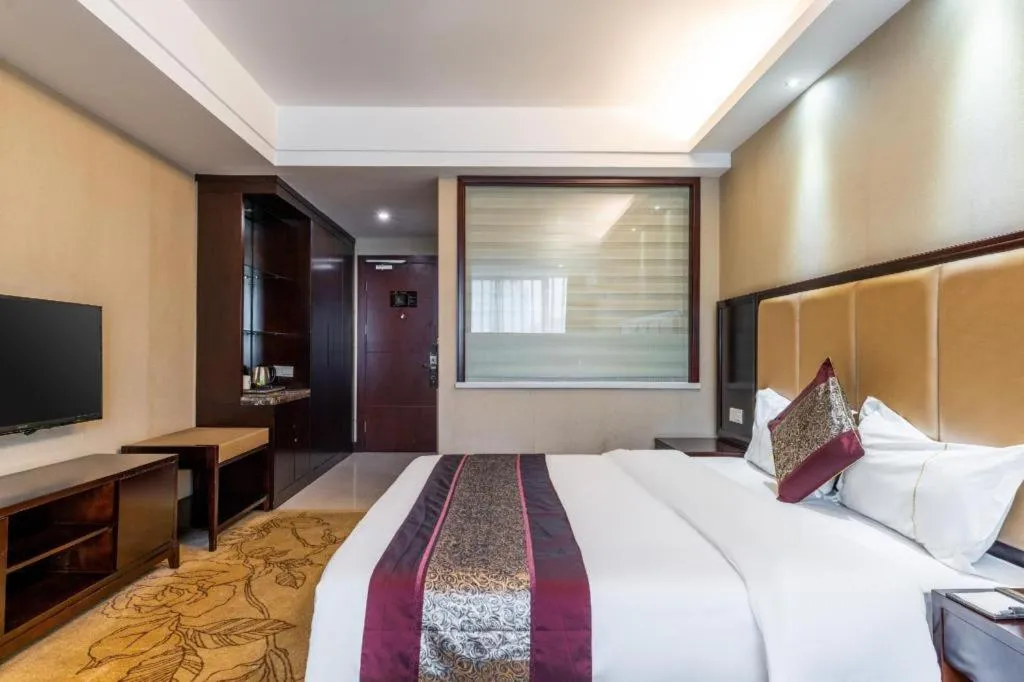 Bed in Wuhan Yamao Hengsheng Hotel