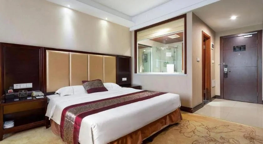 Bed in Wuhan Yamao Hengsheng Hotel