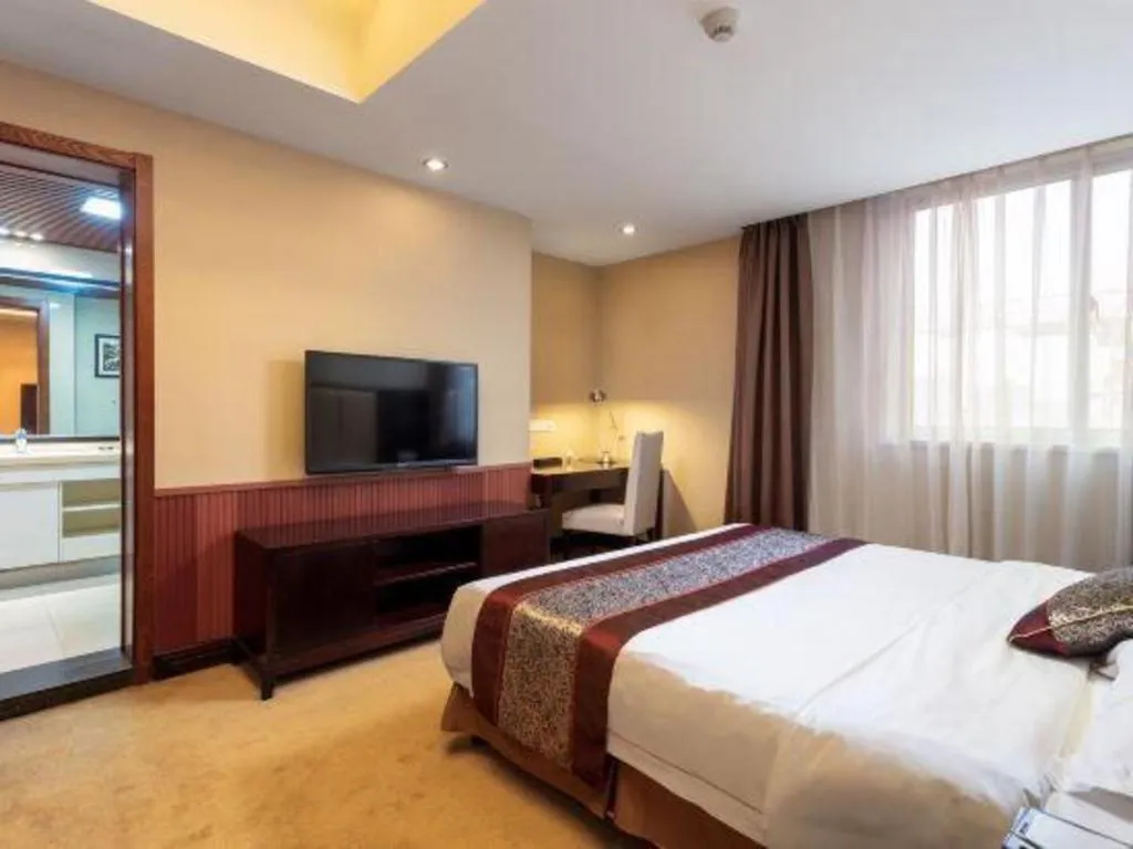 Bed in Wuhan Yamao Hengsheng Hotel
