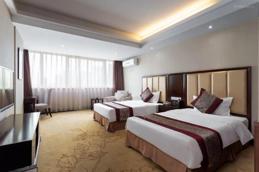 Bed in Wuhan Yamao Hengsheng Hotel