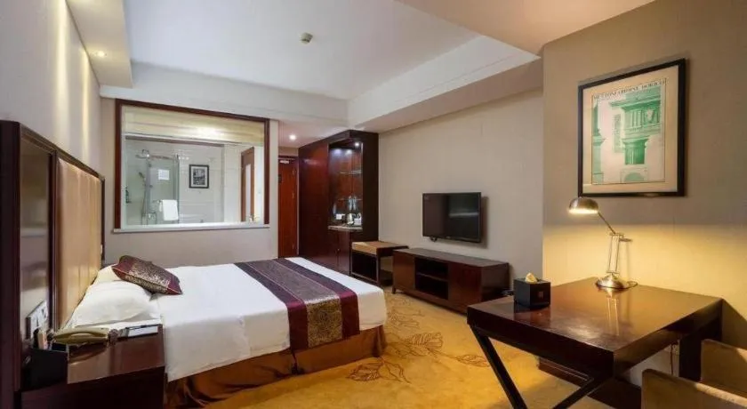 Bed in Wuhan Yamao Hengsheng Hotel