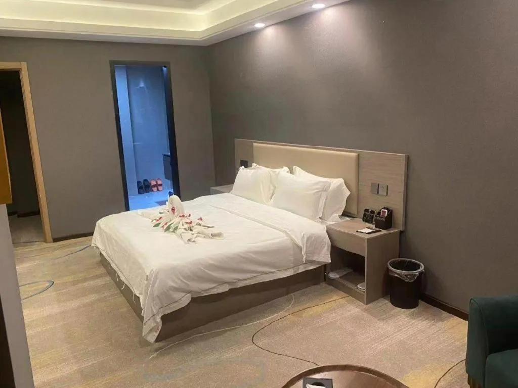 Bed in Wuhan Yamao Hengsheng Hotel