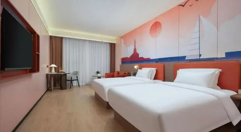 Bed in Quanzhou Binhai Hotel Bed in Quanzhou Binhai Hotel