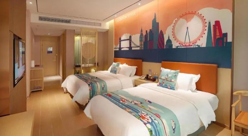 Bed in Quanzhou Binhai Hotel