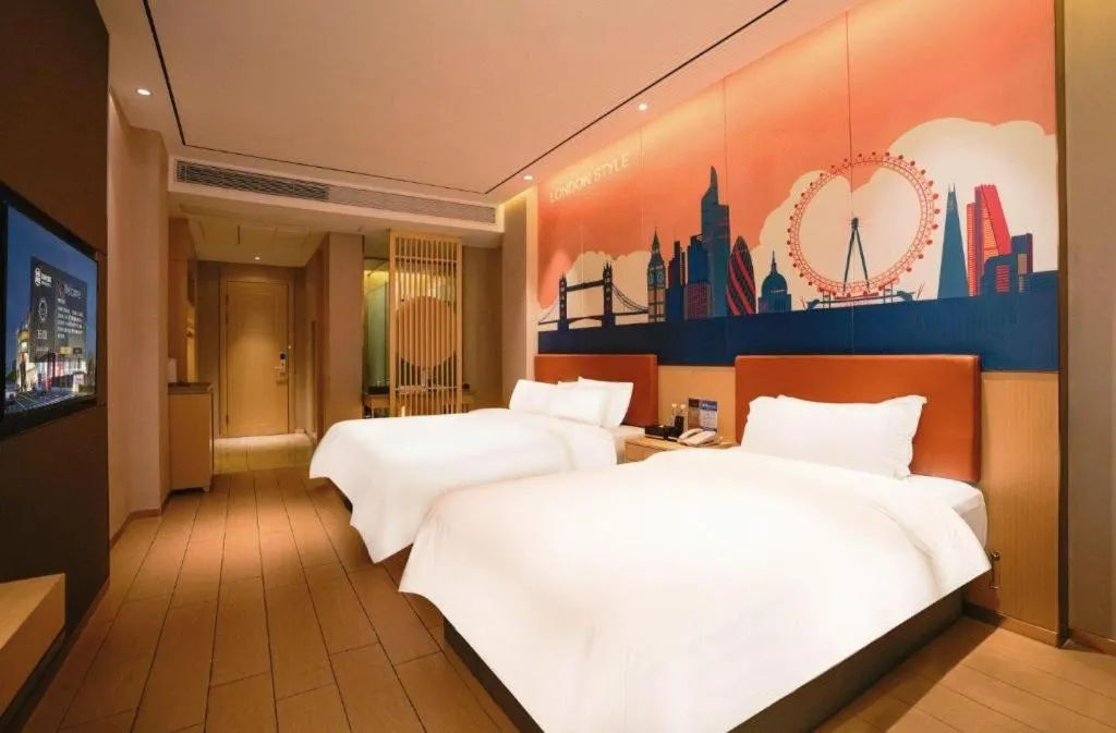 Bed in Quanzhou Binhai Hotel