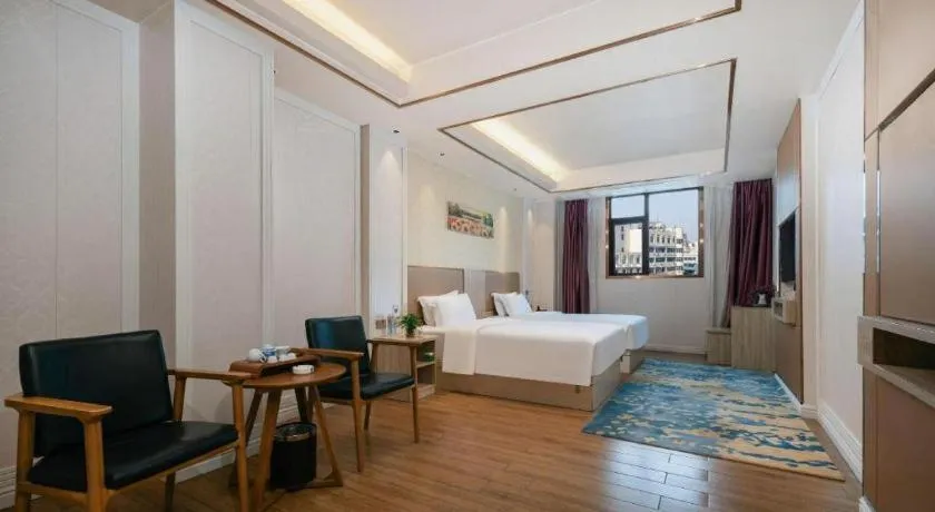 Bed in Quanzhou Binhai Hotel