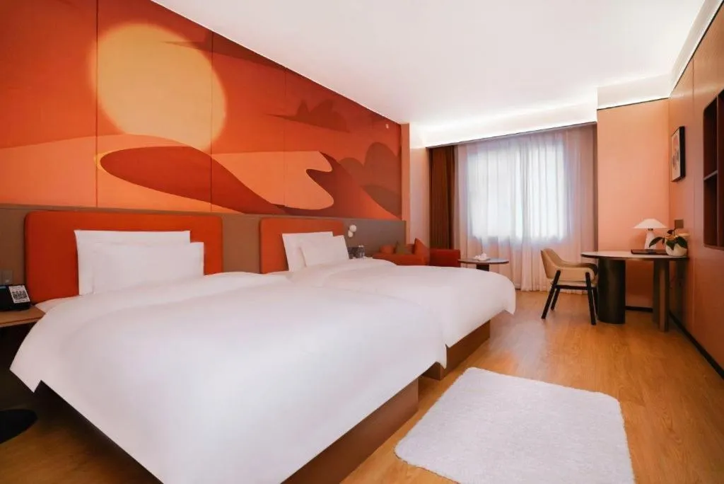 Bed in Quanzhou Binhai Hotel