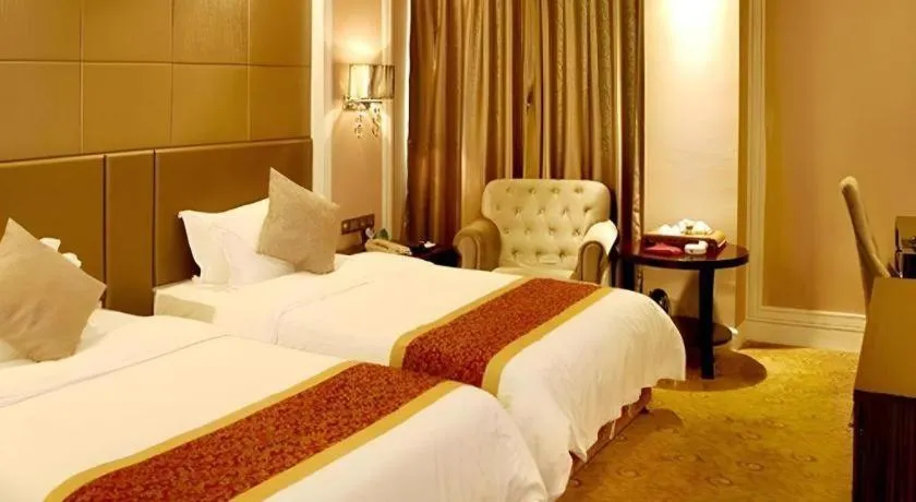 Bed in Quanzhou Binhai Hotel