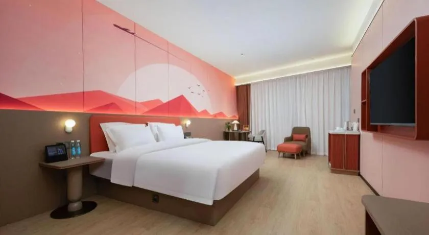 Bed in Quanzhou Binhai Hotel