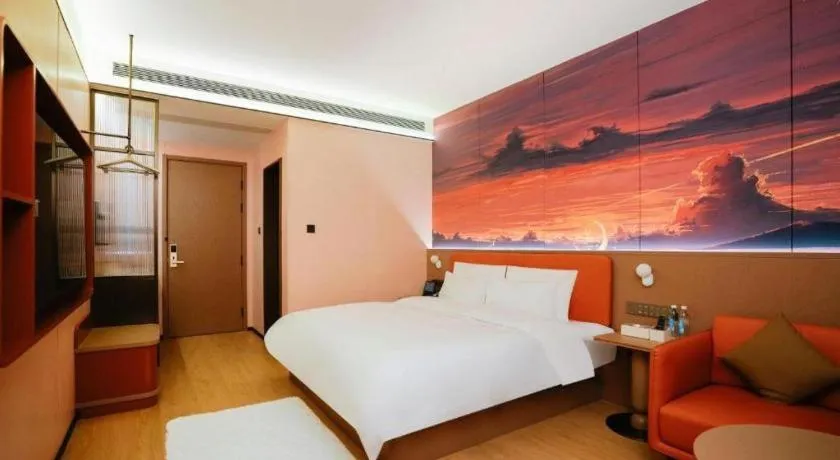 Bed in Quanzhou Binhai Hotel