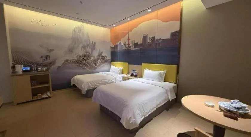 Bed in Quanzhou Binhai Hotel