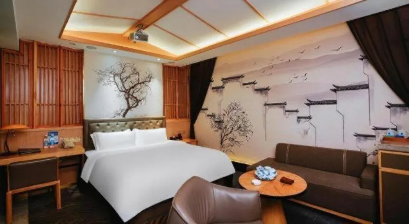 Bed in Quanzhou Binhai Hotel