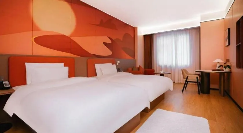 Bed in Quanzhou Binhai Hotel